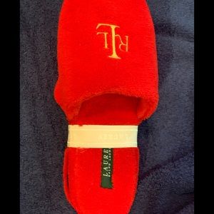 NEW!!! Women’s Lauren Polo Slippers Size Medium 6.5/7.5
